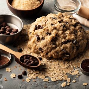 Oatmeal Chocolate Chip Cookies Baking
