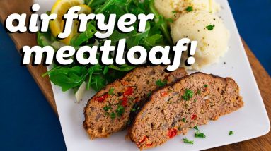 Air Fryer Meatloaf vs. Oven Meatloaf Recipe!