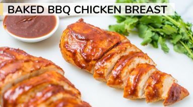 BAKED BARBECUE CHICKEN BREAST | moist, oven-baked recipe