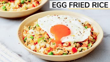 EASY EGG FRIED RICE | Healthy Recipe with Happy Egg