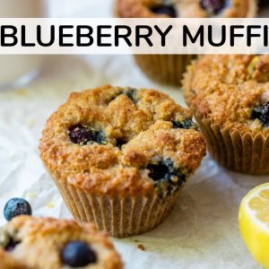 KETO BLUEBERRY MUFFINS | easy, healthy muffin recipe