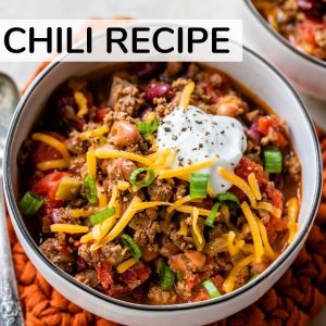 CHILI RECIPE | how to make beef chili