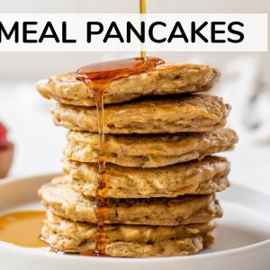 OATMEAL PANCAKES | healthy recipe without banana