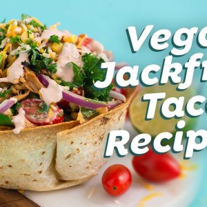 Vegan Jackfruit Tacos + Taco Salad Recipe!