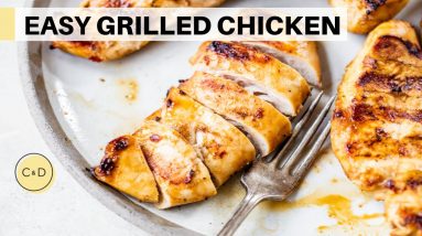 EASY GRILLED CHICKEN RECIPE | bright, bold asian flavors