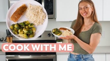 MY GO TO DINNER RECIPE - Quick, Easy, & Healthy Baked Salmon!