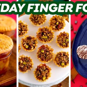 3 Easy Holiday Finger Food Desserts