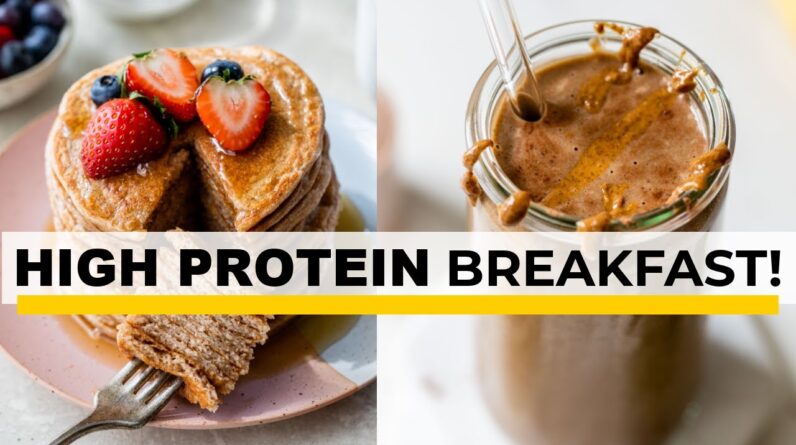 5 HEALTHY BREAKFAST IDEAS | easy, high-protein recipes